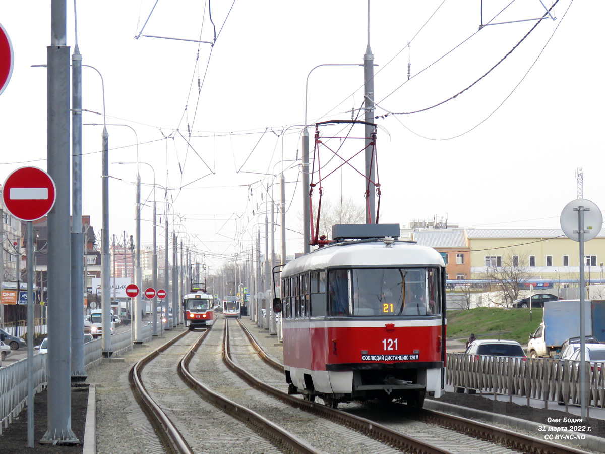 Краснодар, Tatra T3SU КВР МРПС № 121