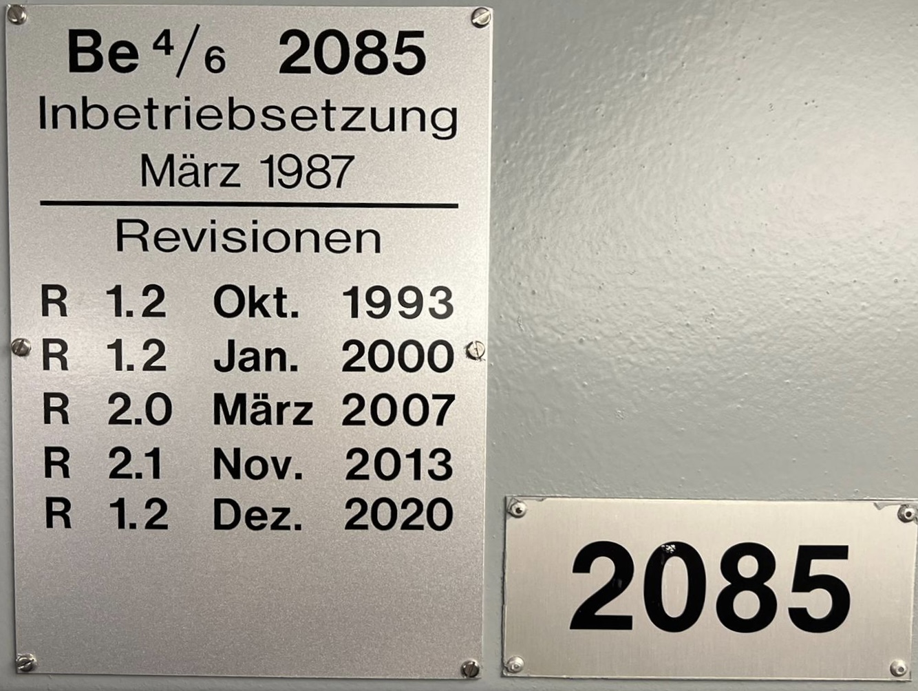 Цюрих, SWP/SIG/BBC Be 4/6 "Tram 2000" № 2085