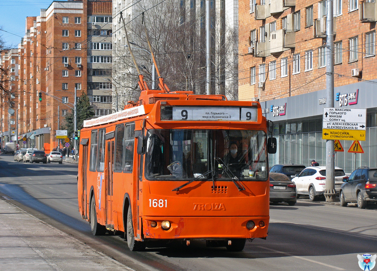 Нижний Новгород, ЗиУ-682Г-016.03 № 1681