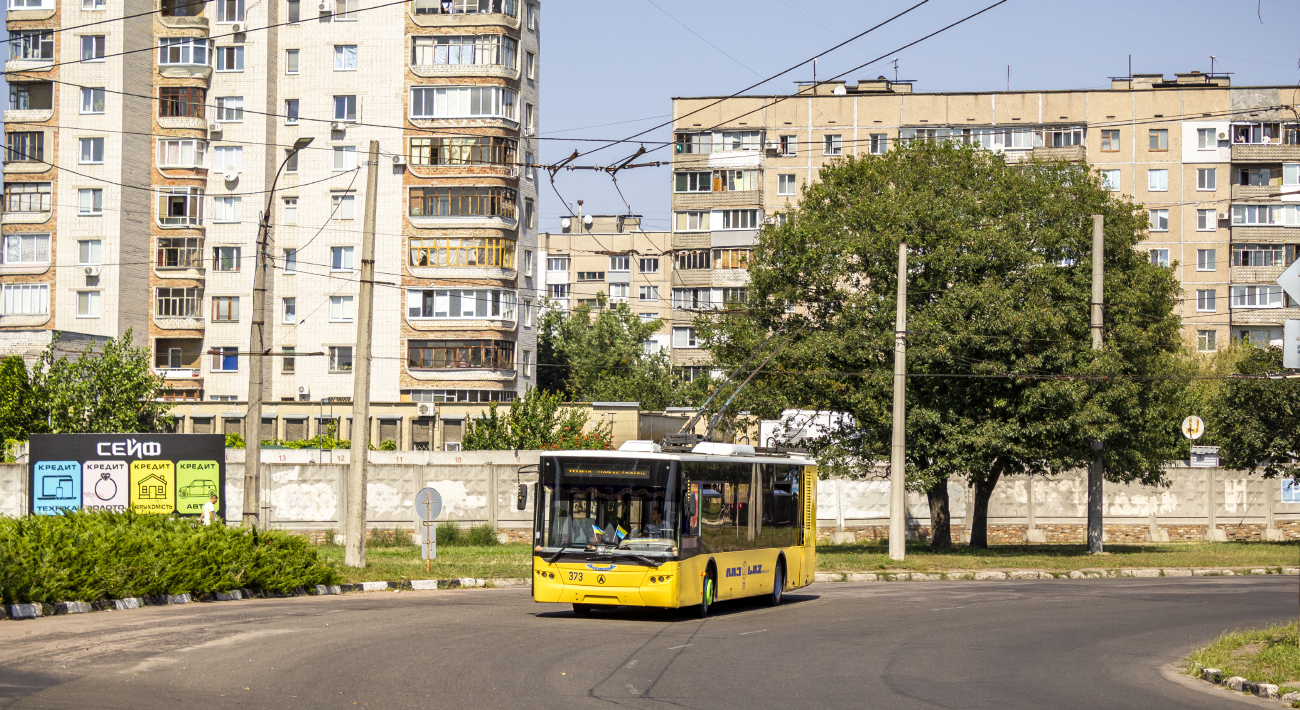 Черкассы, ЛАЗ E183D1 № 373