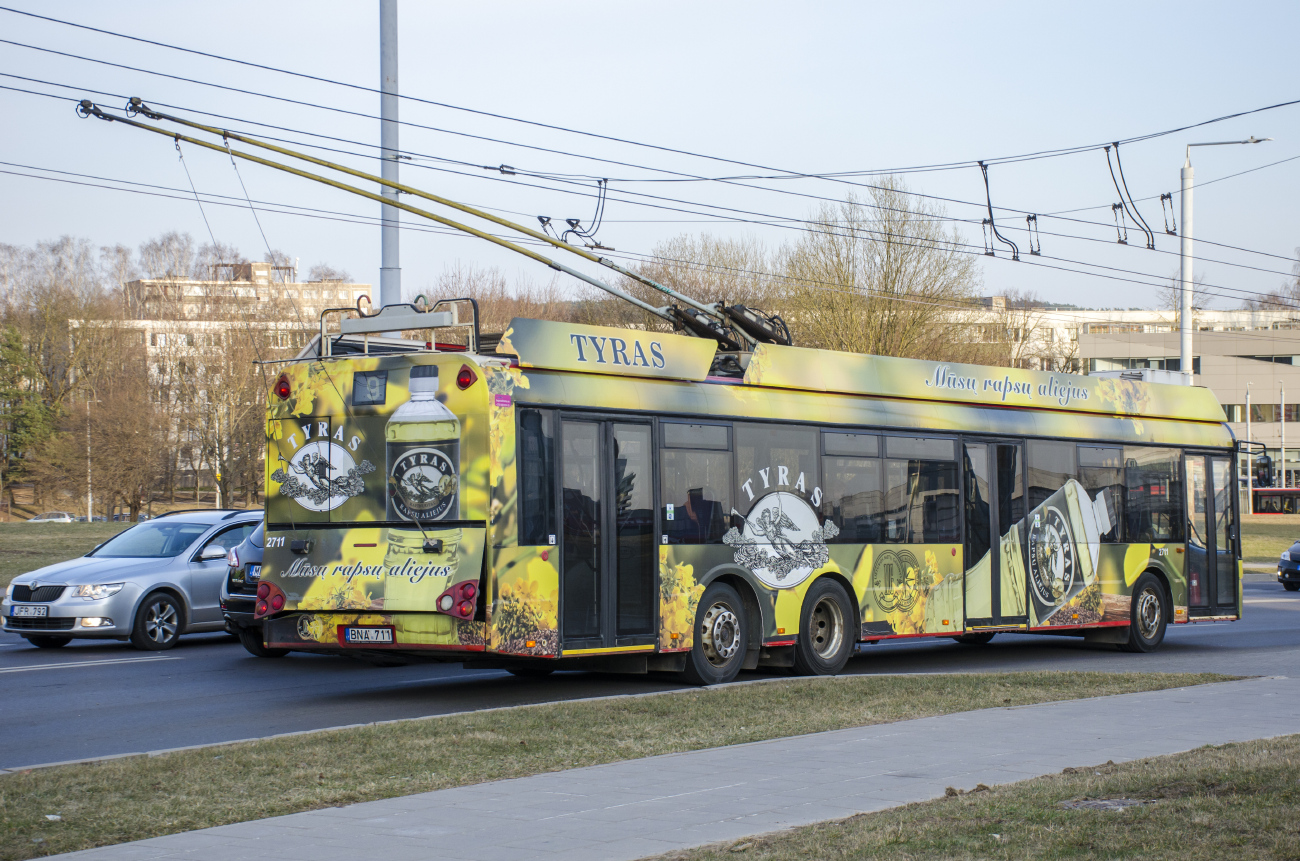 Vilnius, Solaris Trollino II 15 AC Nr. 2711