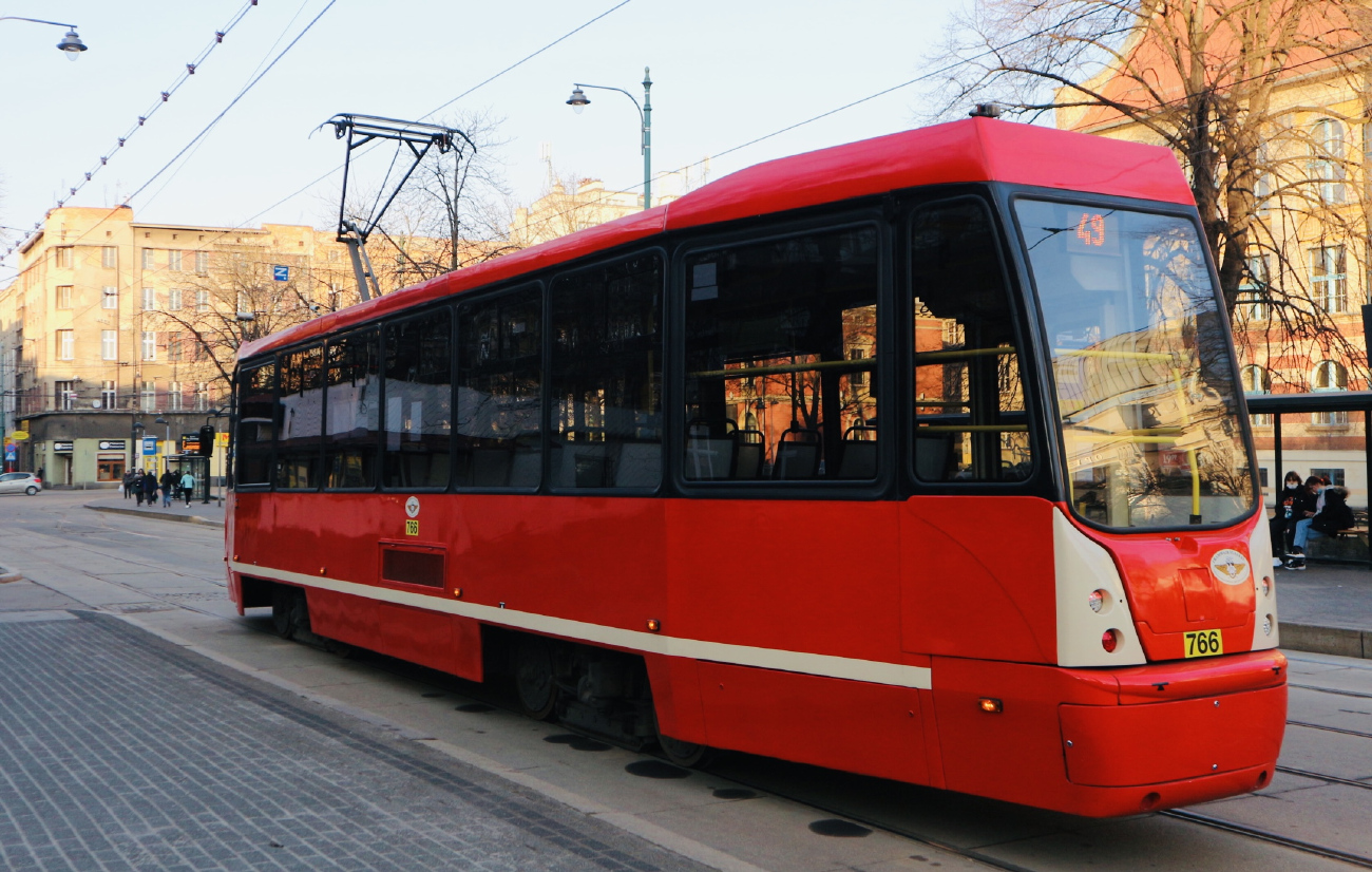Région de Silésie, Konstal 105N-2K N°. 766 Région de Silésie, Konstal 105N-2K N°. 766