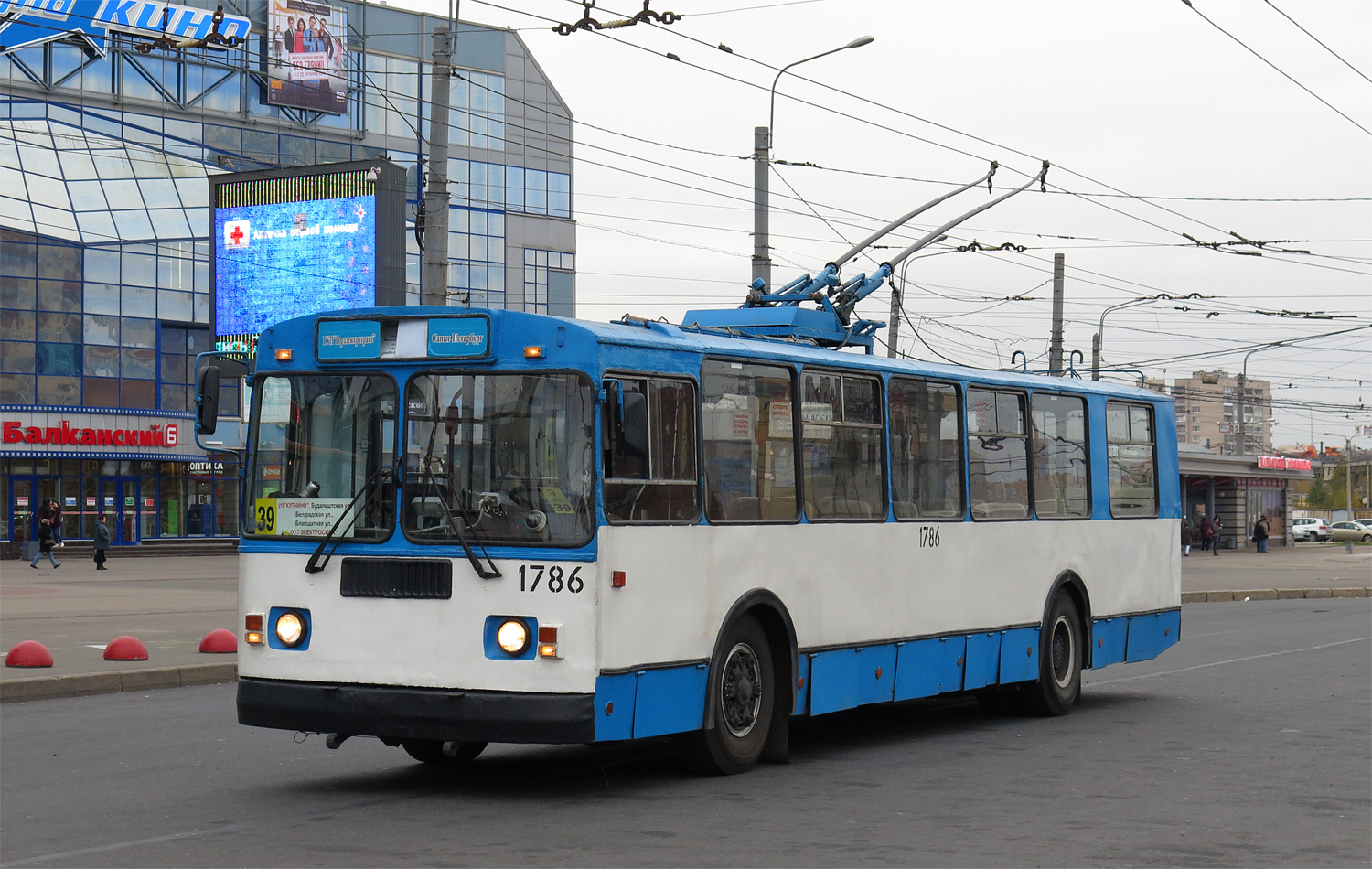 Санкт-Петербург, ЗиУ-682Г-018 [Г0Р] № 1786