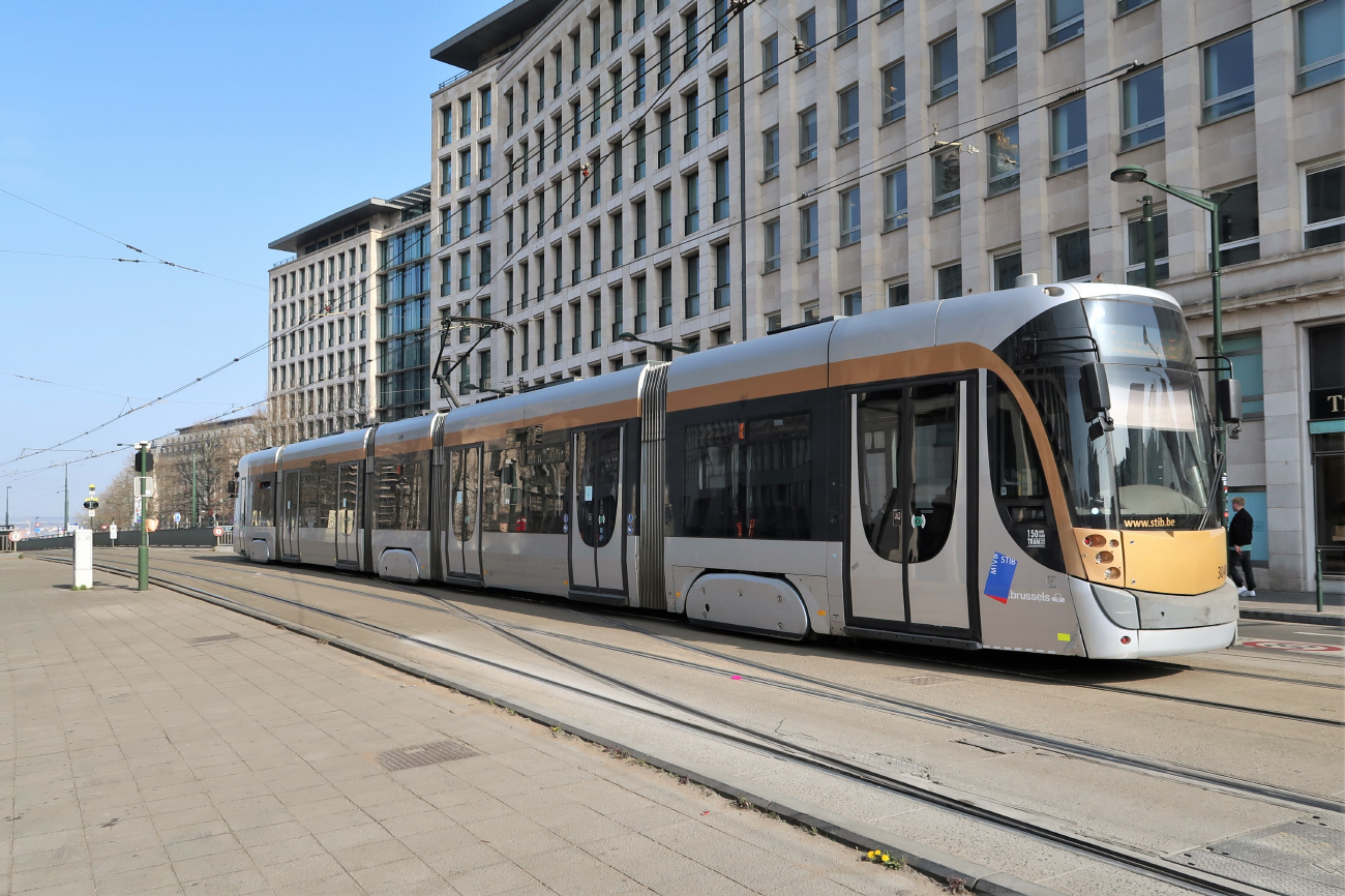 Брюссель, Bombardier T3000 № 3049