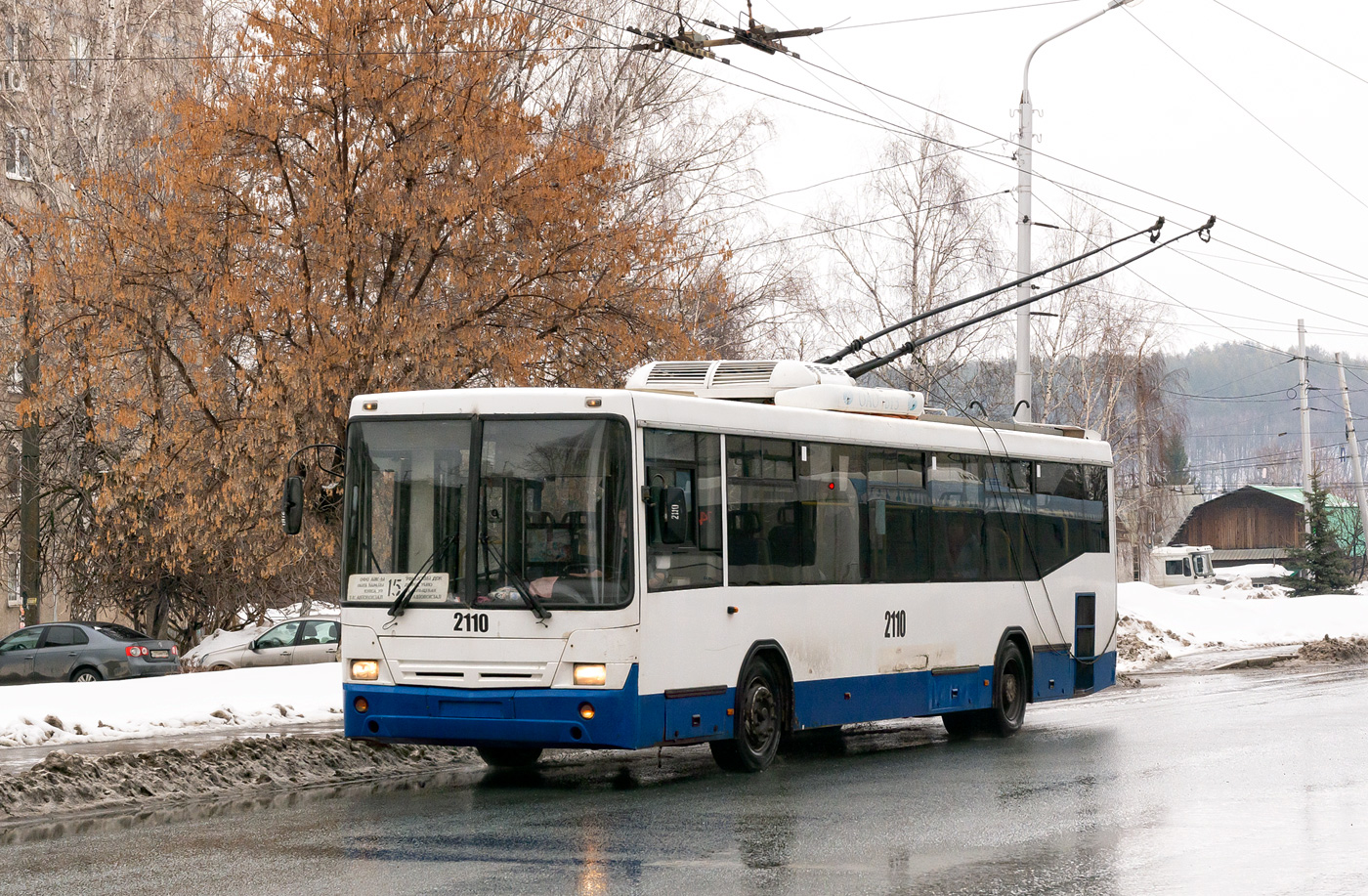 Уфа, НефАЗ-БТЗ 52765Р № 2110