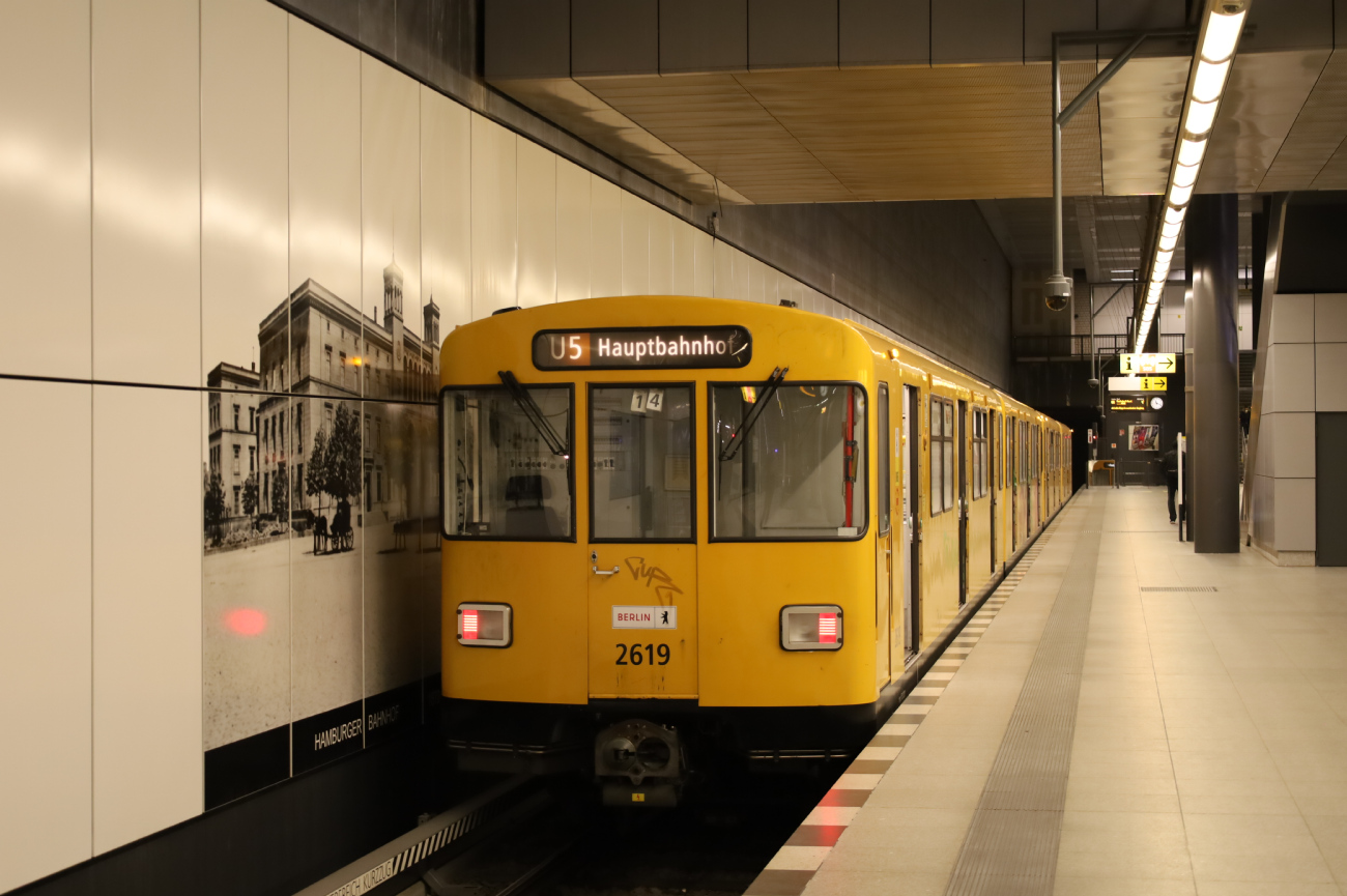 Берлин, BVG F76E № 2619