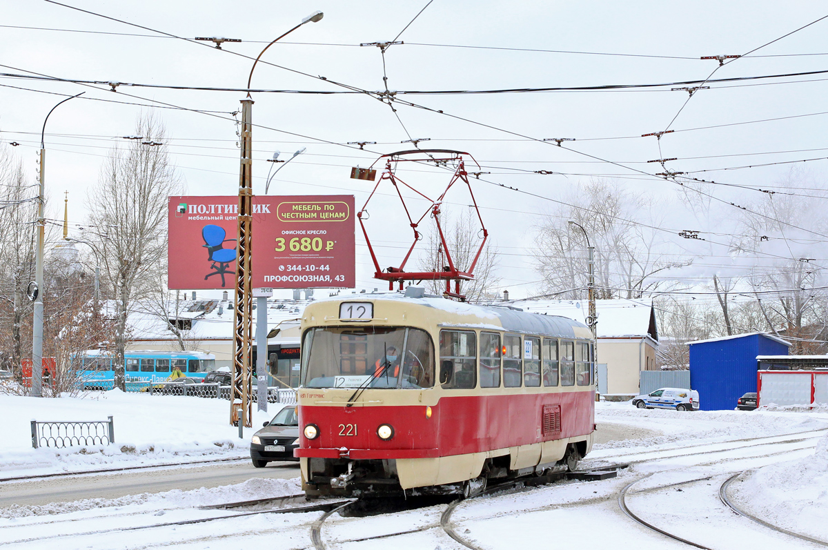 Екатеринбург, Tatra T3SU № 221