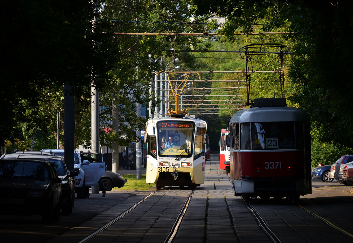 Maskava, 71-619A № 3105; Maskava, MTTCh № 3371