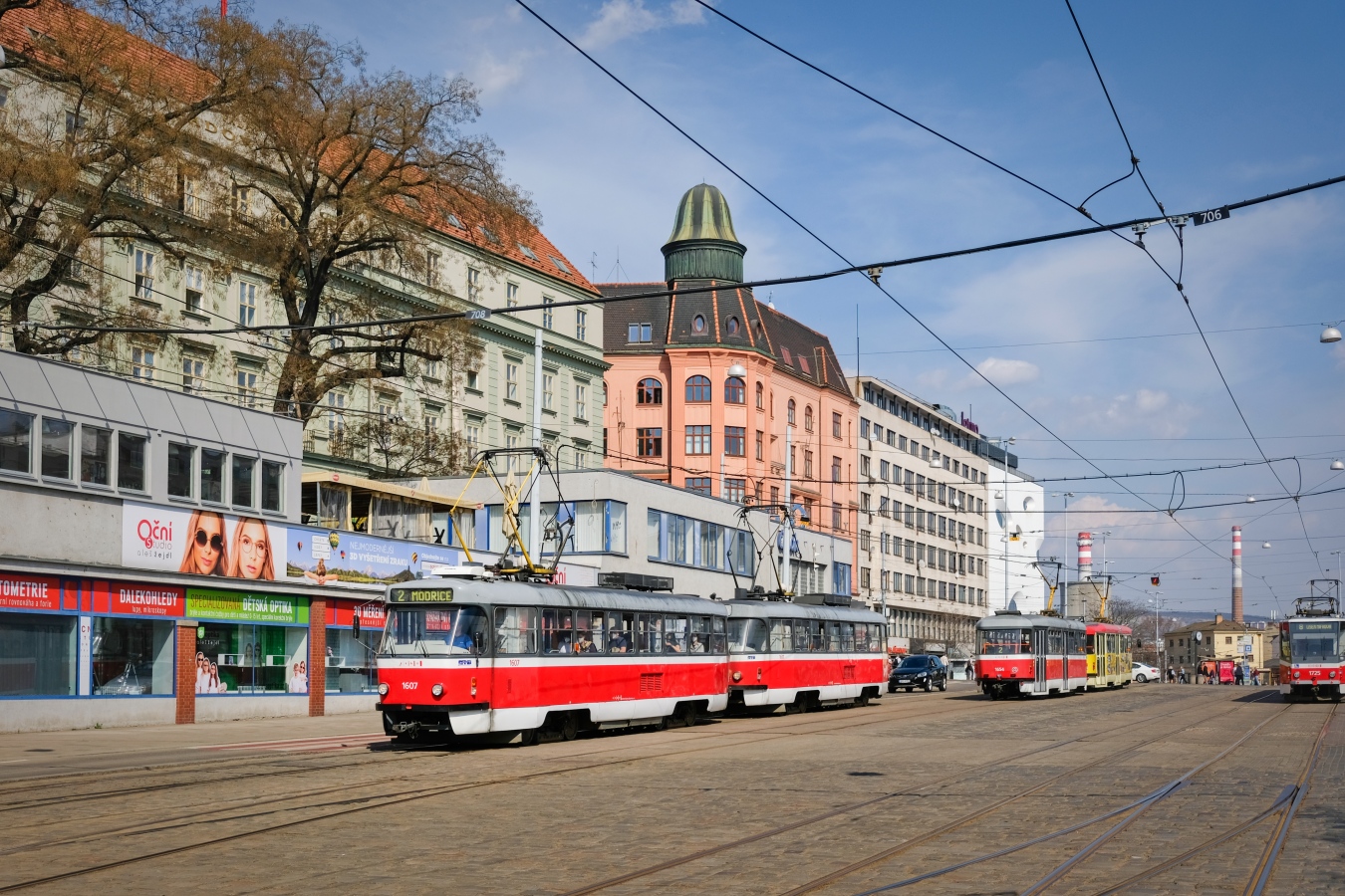 Брно, Tatra T3G № 1607