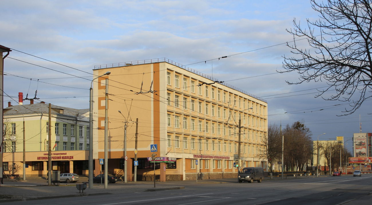 Гомель — Троллейбусные линии и инфраструктура