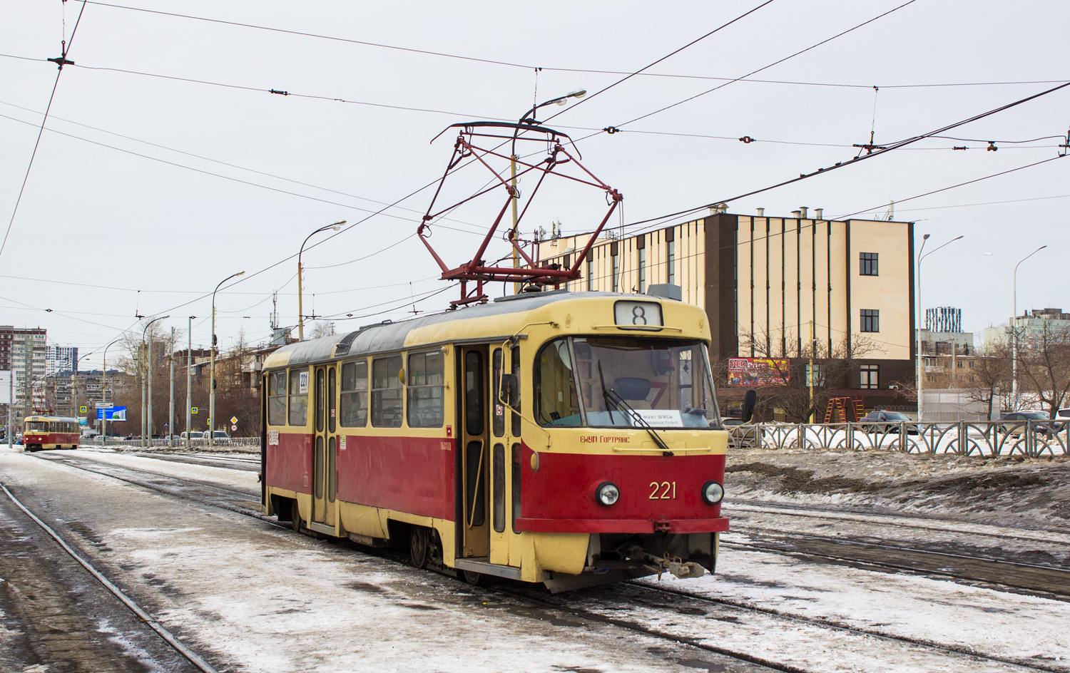 Екатеринбург, Tatra T3SU № 221