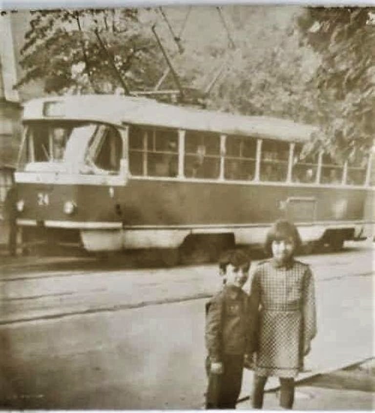 Тверь, Tatra T3SU (двухдверная) № 24; Тверь — Старые фотографии (1917—1991)