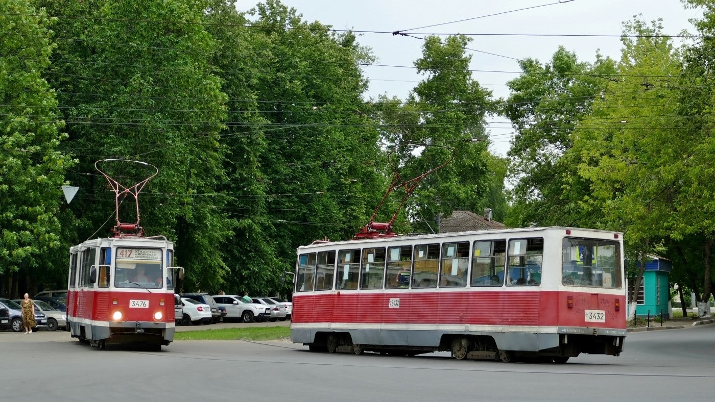 Нижний Новгород, 71-605А № 3476; Нижний Новгород, 71-605 (КТМ-5М3) № 3432