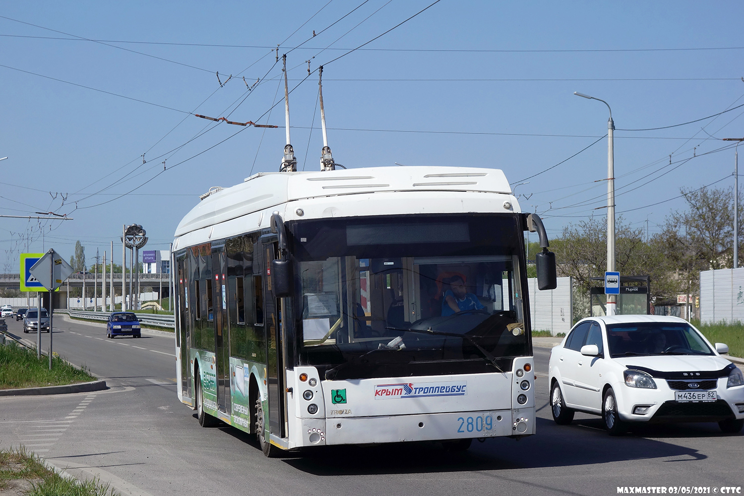 Крымский троллейбус, Тролза-5265.03 «Мегаполис» № 2809