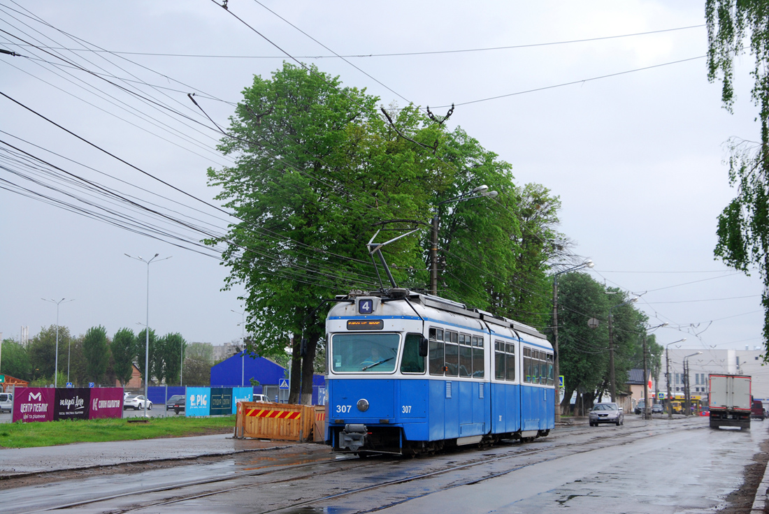 Винница, SWS/SIG/BBC Be 4/6 "Mirage" № 307