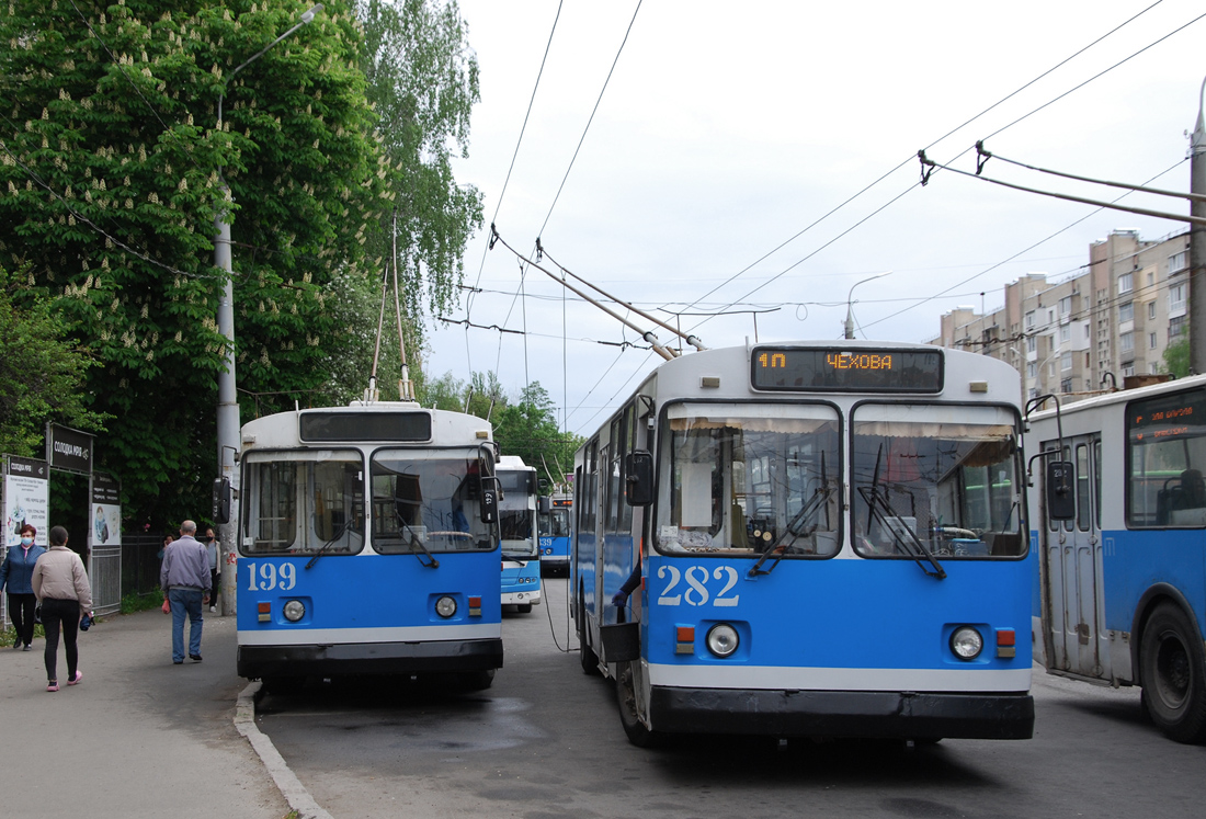 Винница, ЗиУ-682В № 199; Винница, ЗиУ-682В-012 [В0А] № 282