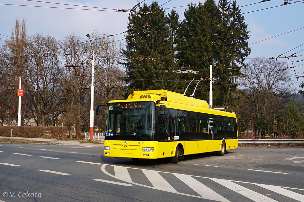 Mariánské Lázně, Škoda 30Tr SOR č. 58