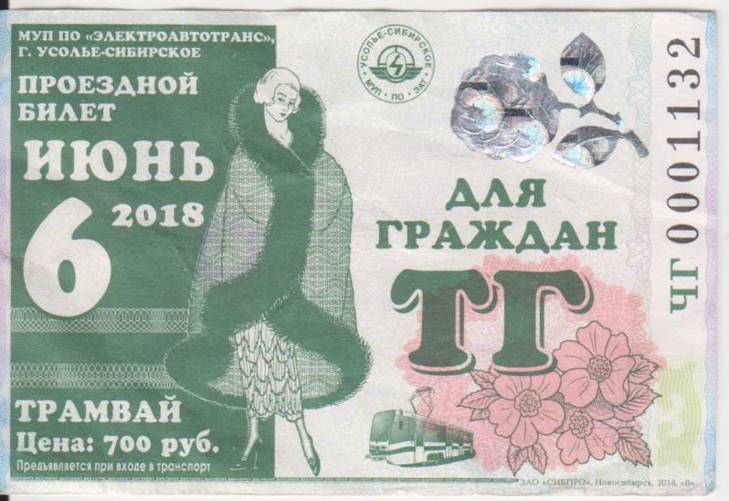 Усолье-Сибирское — Проездные документы