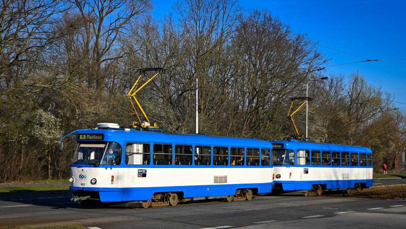 Острава, Tatra T3R.P № 962