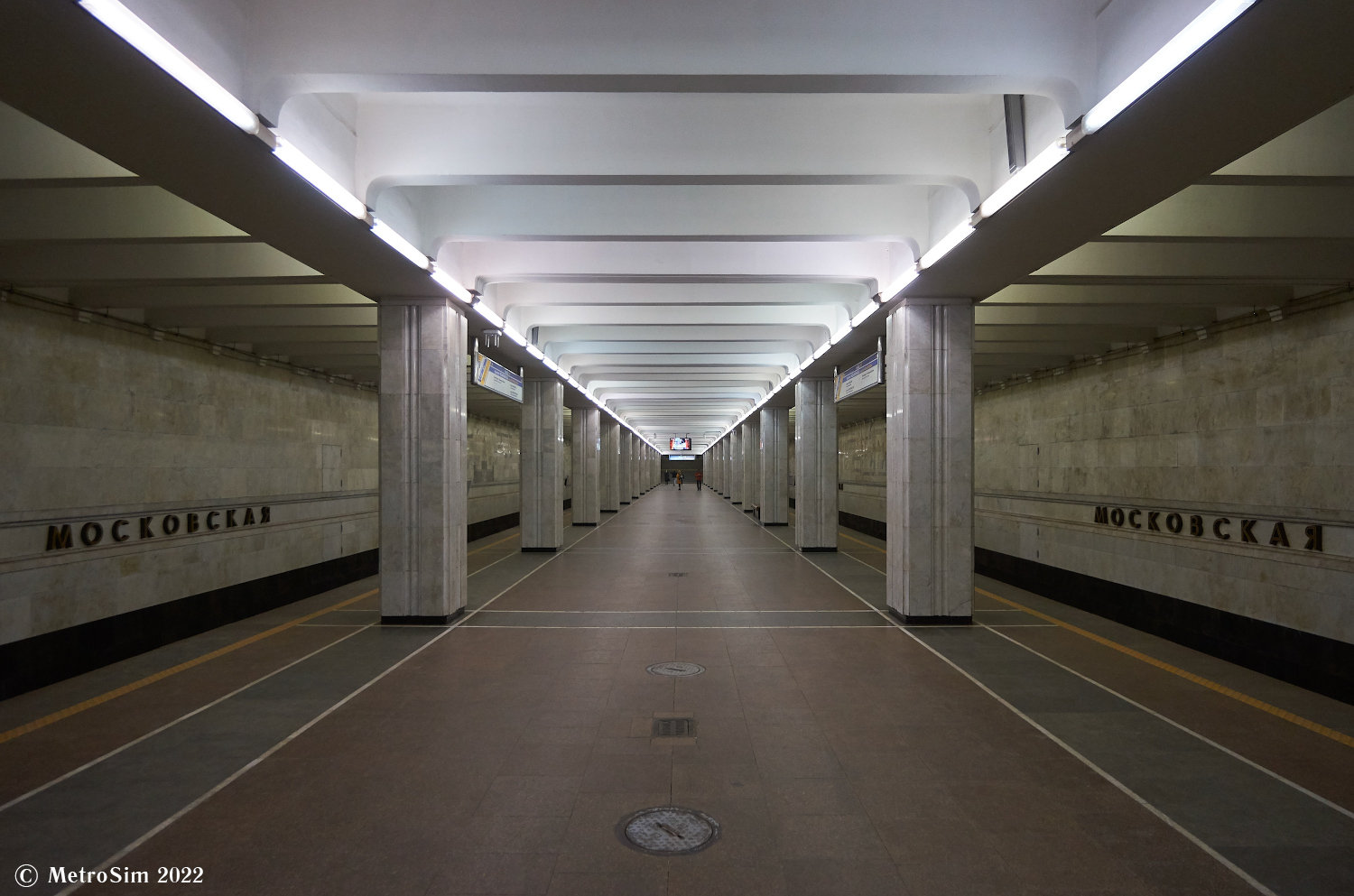Минск — Метрополитен — [1] Московская линия