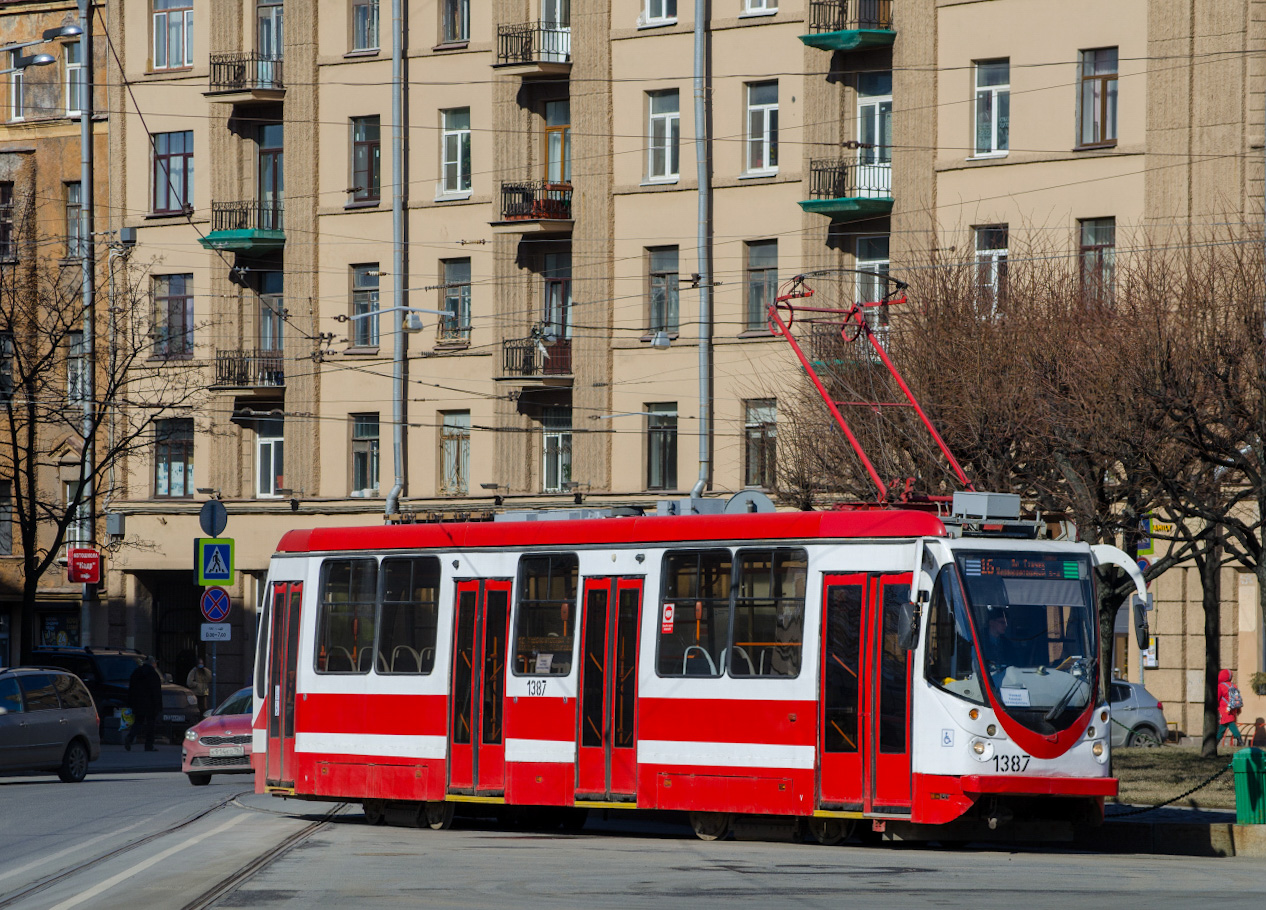 Санкт-Петербург, 71-134А (ЛМ-99АВН) № 1387 Санкт-Петербург, 71-134А (ЛМ-99АВН) № 1387