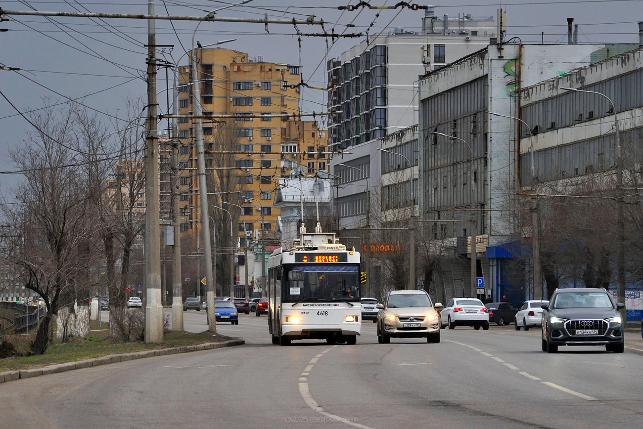 Волгоград, Тролза-5275.03 «Оптима» № 4618