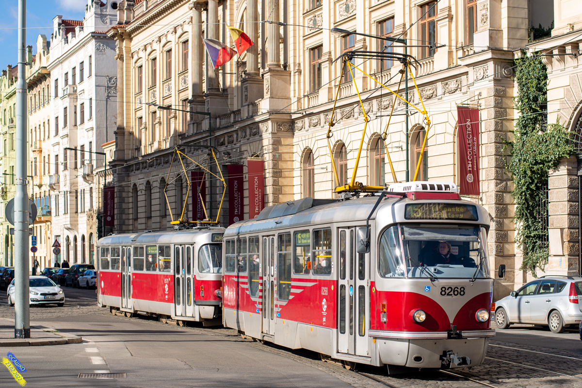 Прага, Tatra T3R.PLF № 8268