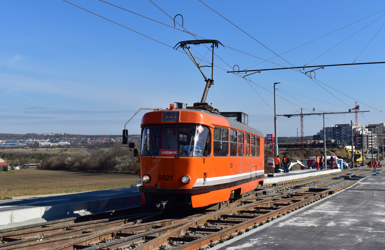 Прага, Tatra T3 № 5521