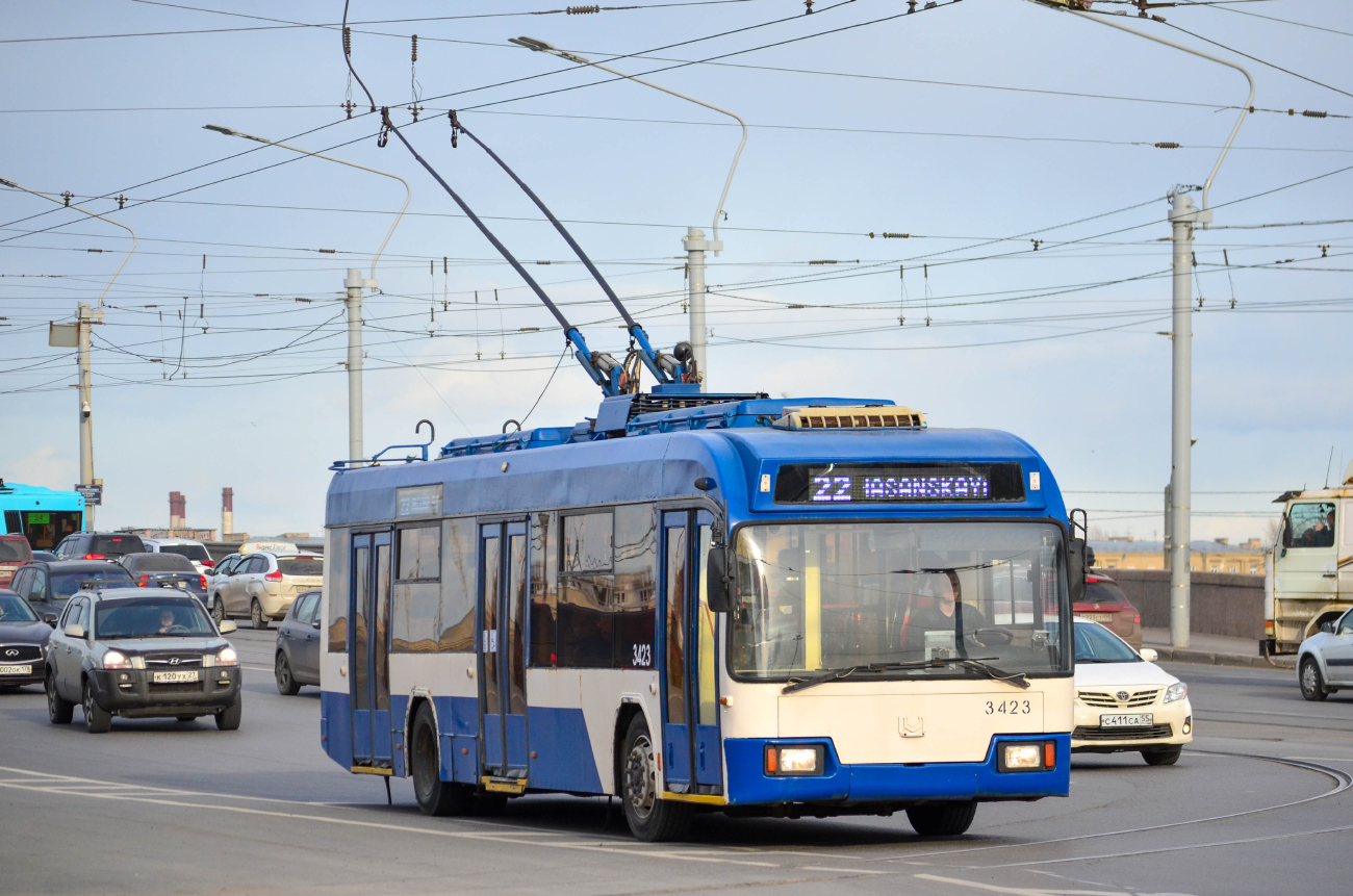 Санкт-Петербург, БКМ 321 № 3423