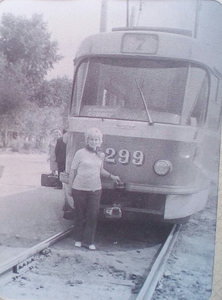 Tver, Tatra T3SU (2-door) N°. 299; Tver — Employees of municipal electric transport