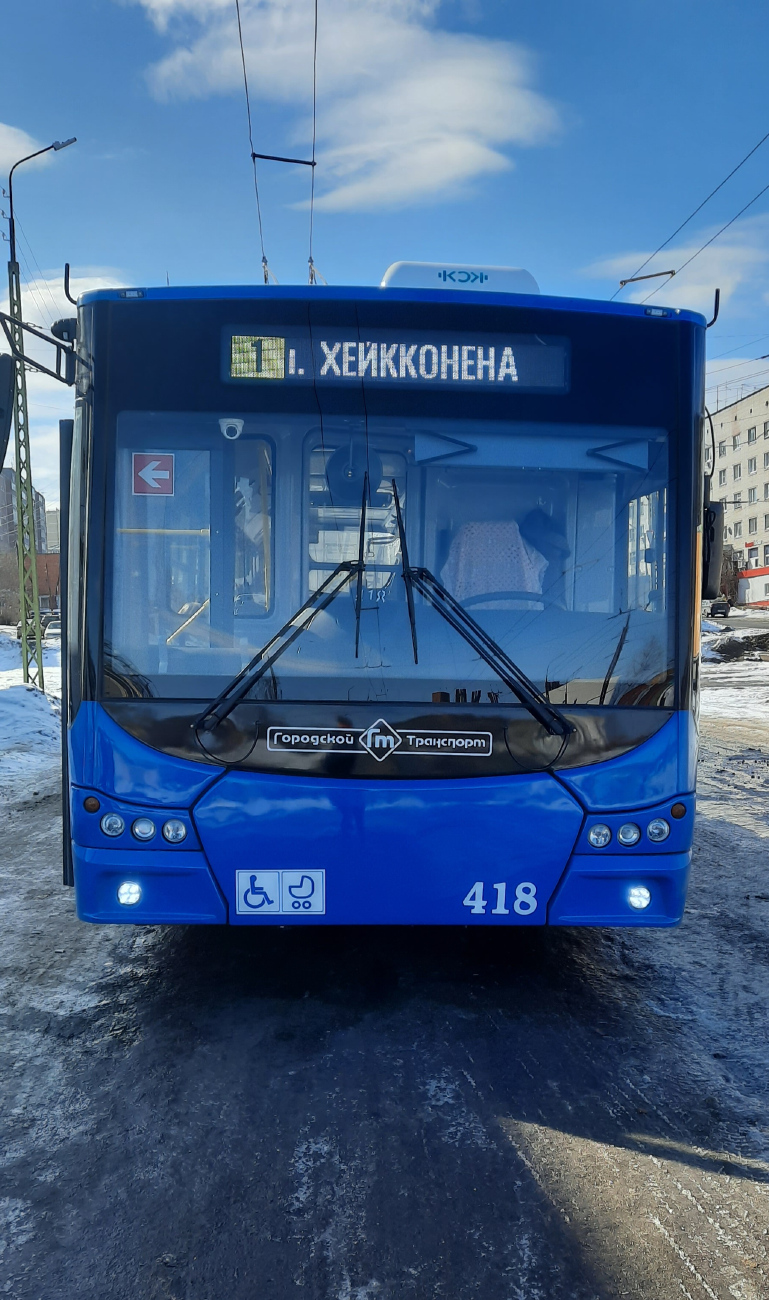 Петрозаводск, ВМЗ-5298.01 «Авангард» № 418