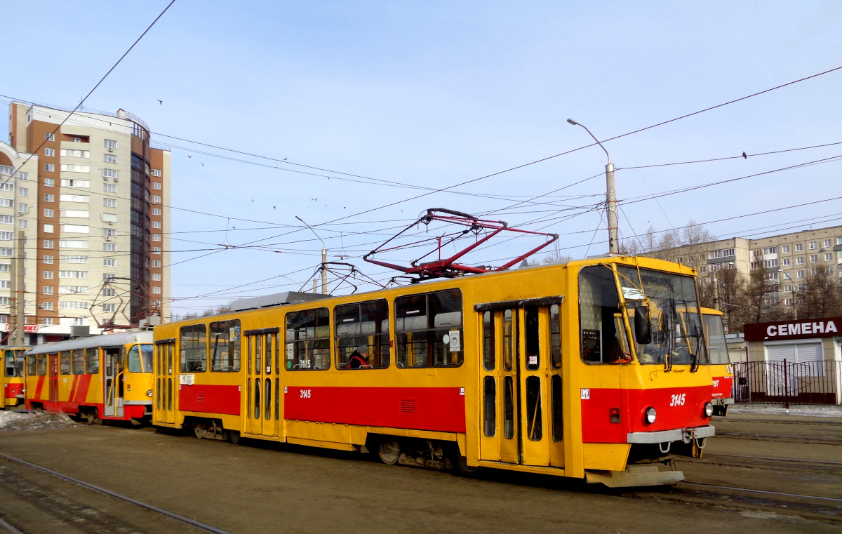 Барнаул, Tatra T6B5SU № 3145