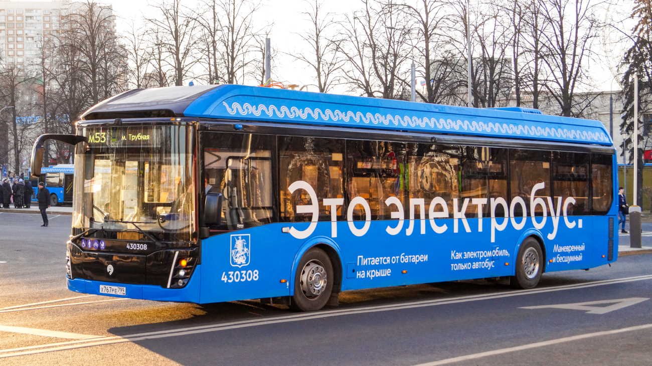 Москва, ЛиАЗ-6274 № 430308