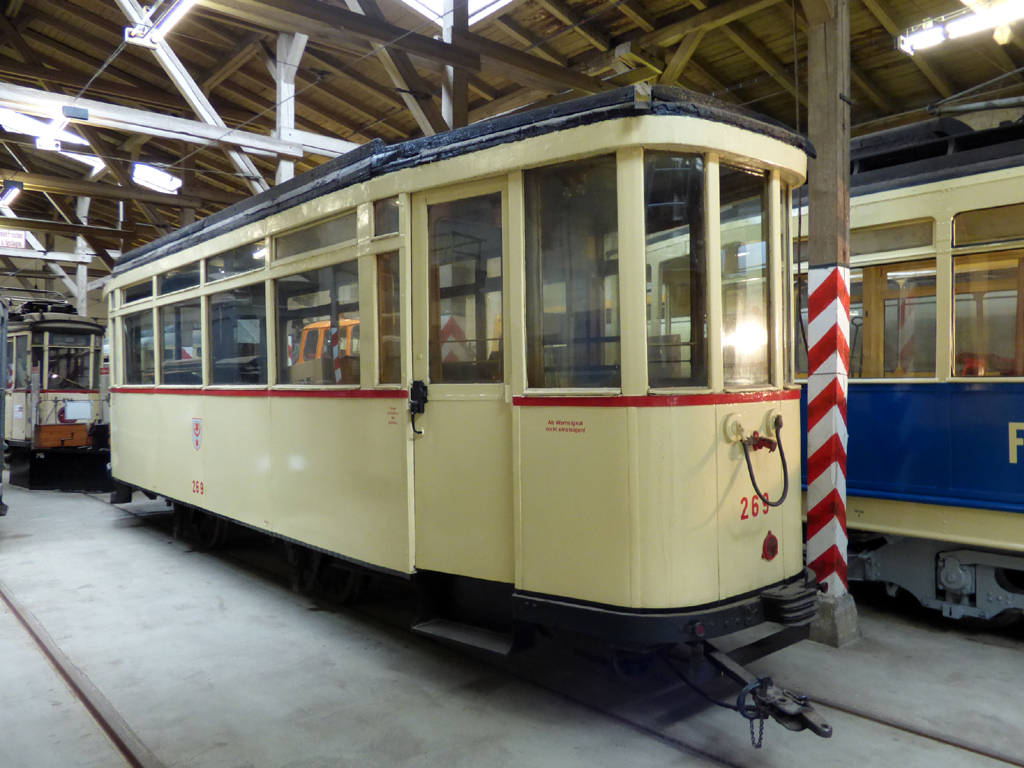 Halle, Christoph & Unmack 2-axle trailer car nr. 269
