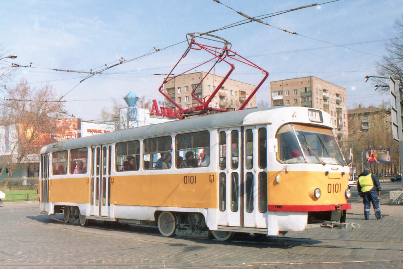 Москва, Tatra T3SU № 0101
