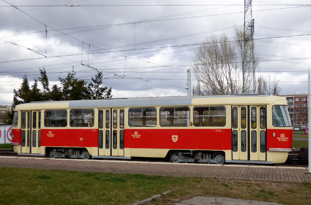 Halle, Tatra B4D Nr. 101
