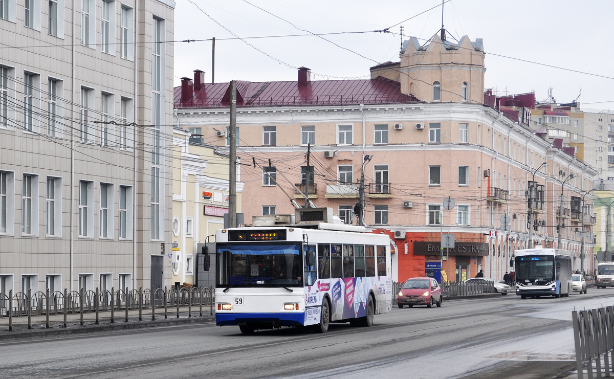 Omsk, Trolza-5275.03 “Optima” N°. 59