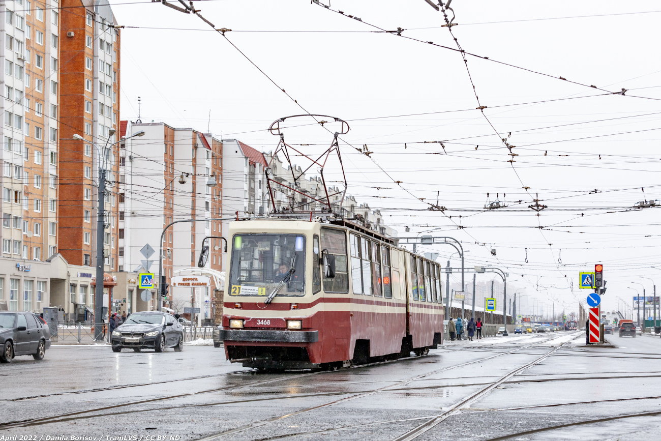 Санкт-Петербург, ЛВС-86К № 3468