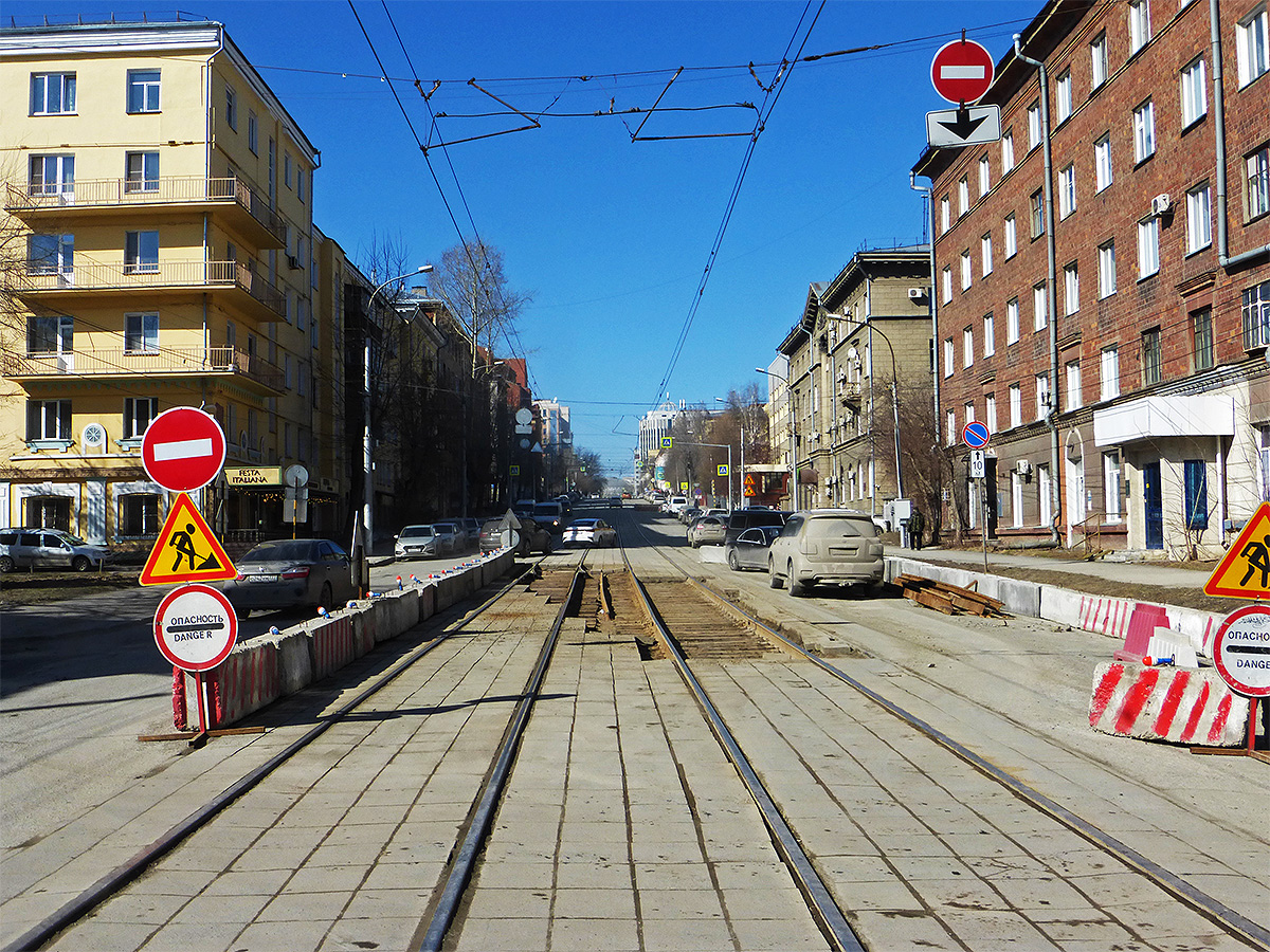 Новосибирск — Ремонты; Новосибирск — Трамвайные линии и конечные