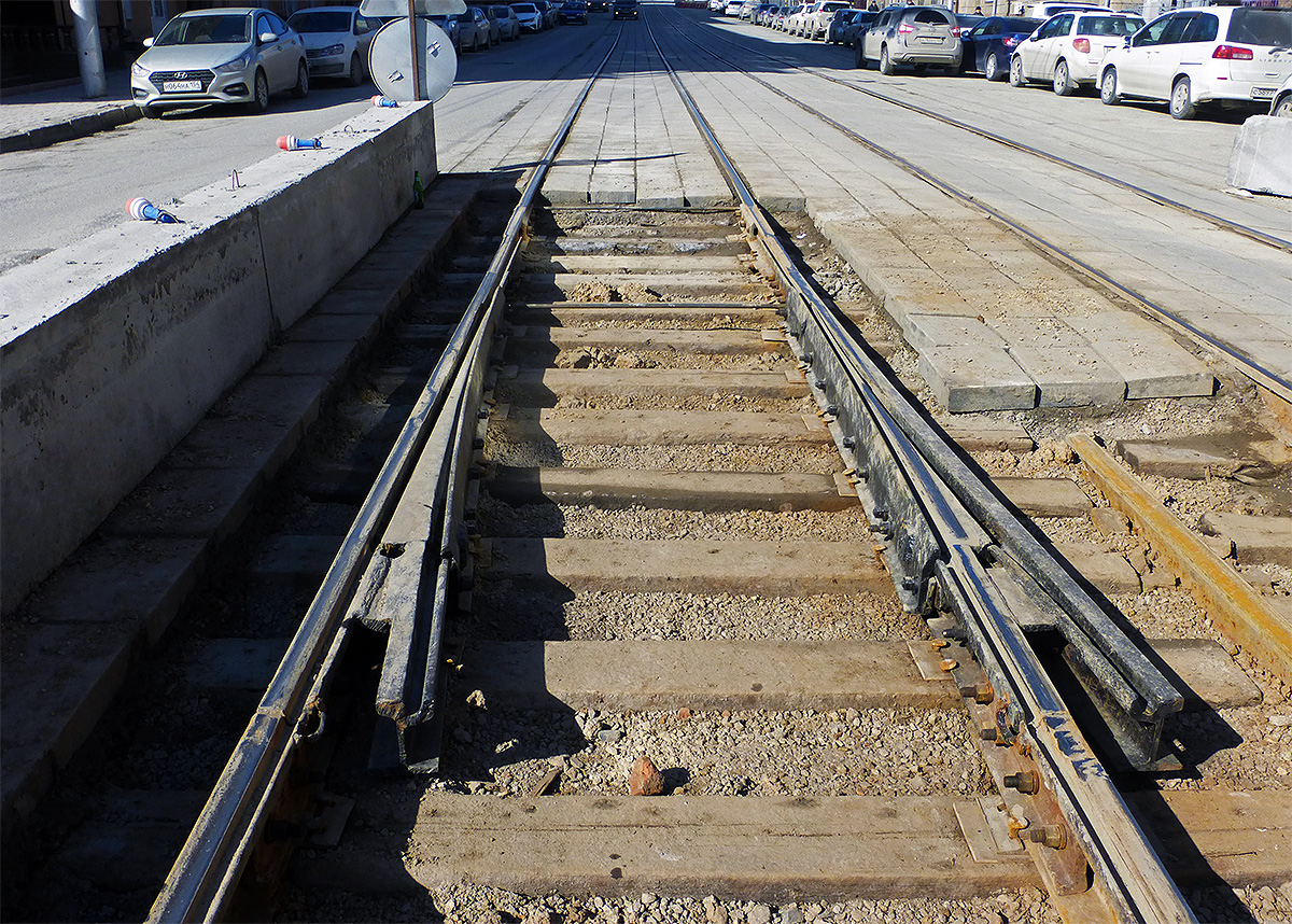 Novoszibirszk — Repairs; Novoszibirszk — Track properties and contact wire; Novoszibirszk — Tram road