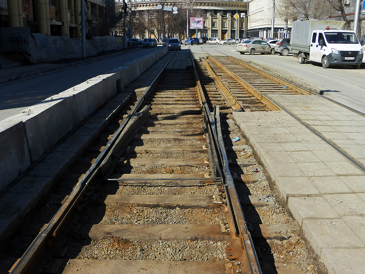 Novosibirsk — Repairs; Novosibirsk — Track properties and contact wire; Novosibirsk — Tram road