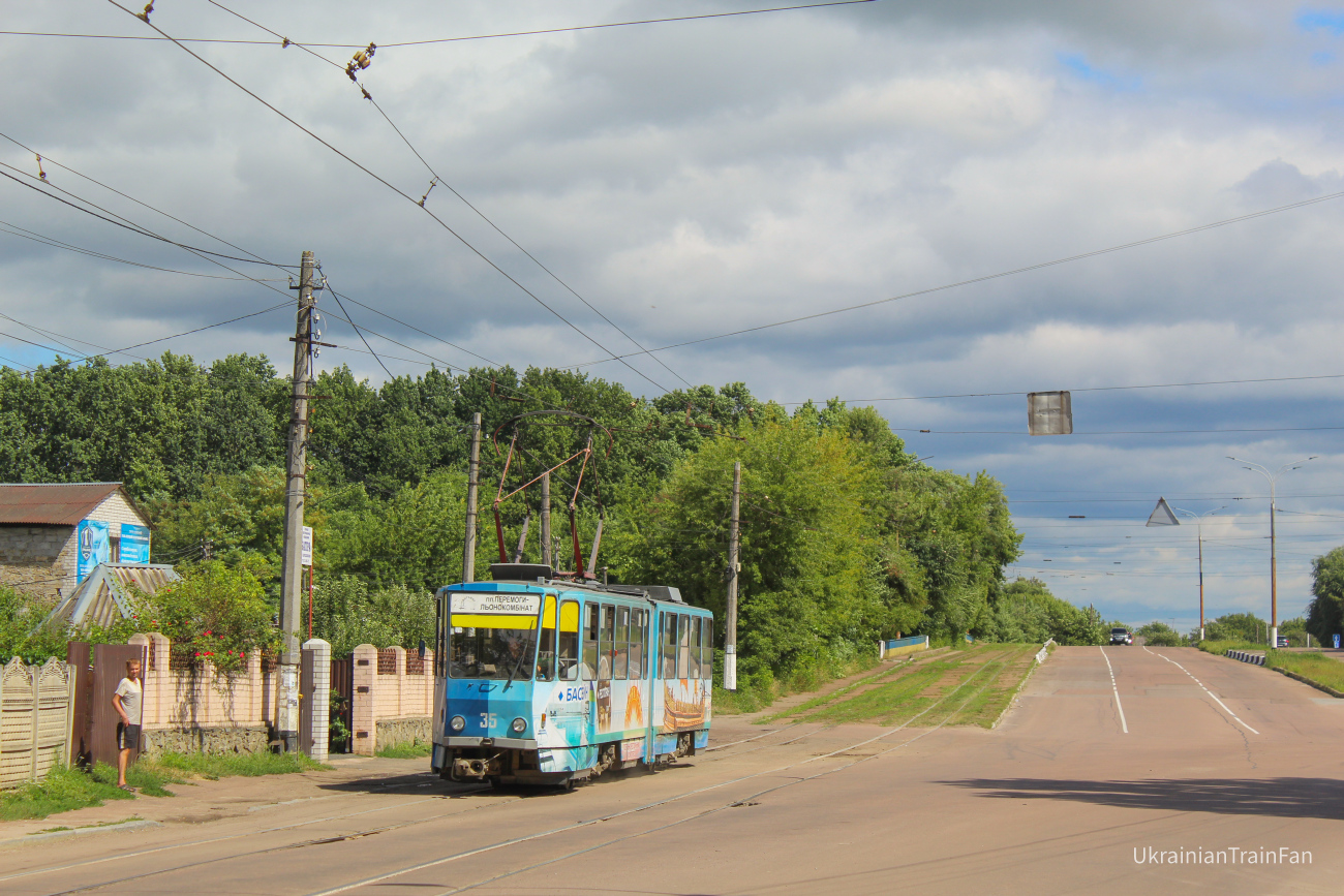 Житомир, Tatra KT4SU № 35