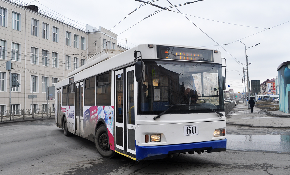 Omsk, Trolza-5275.03 “Optima” Br. 60 Omsk, Trolza-5275.03 “Optima” Br. 60