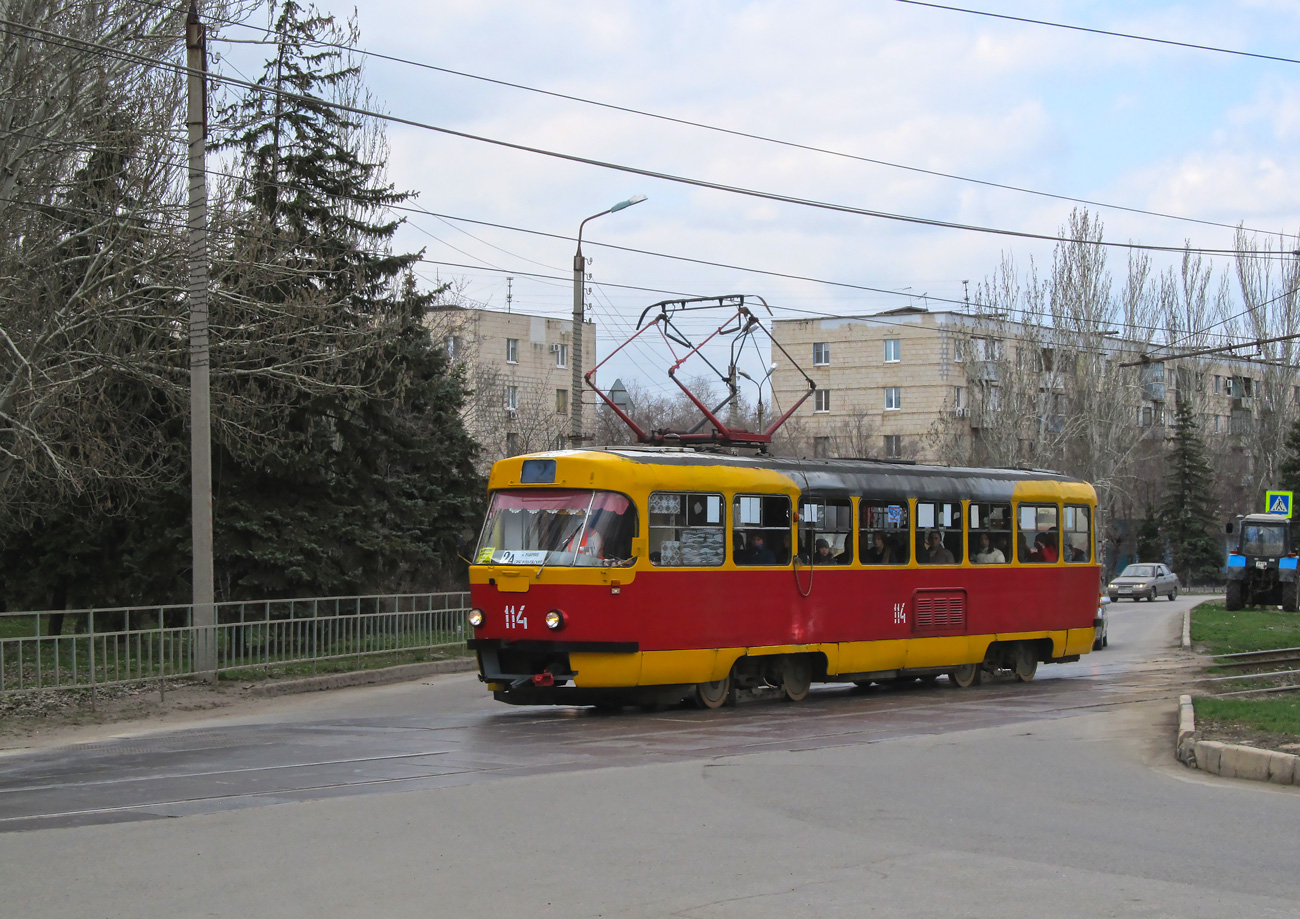 Волжский, Tatra T3SU № 114