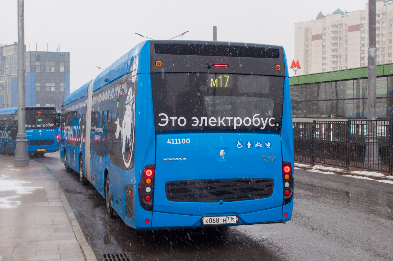 Масква, КАМАЗ-6292 № 411100