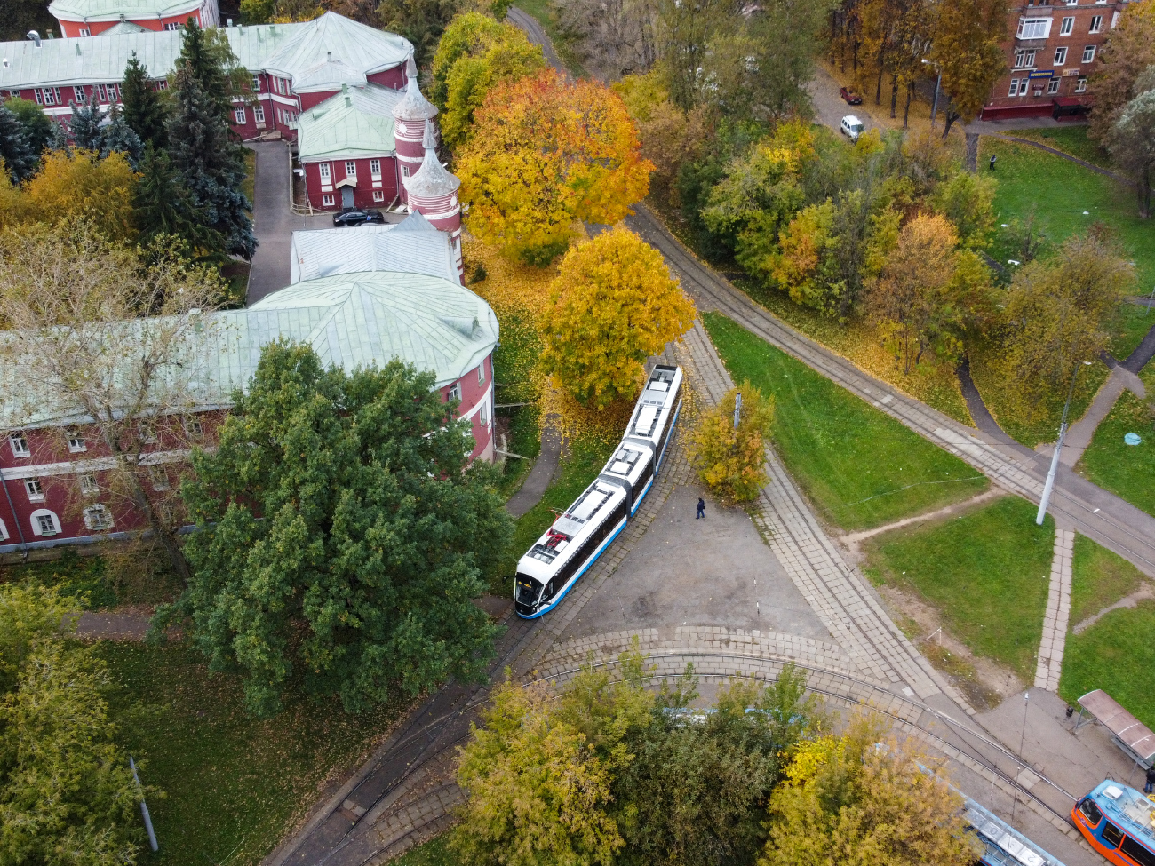 Moscow — Terminus stations; Moscow — Tram lines: South-Western Administrative District; Moscow — Views from a height Moscow — Terminus stations; Moscow — Tram lines: South-Western Administrative District; Moscow — Views from a height