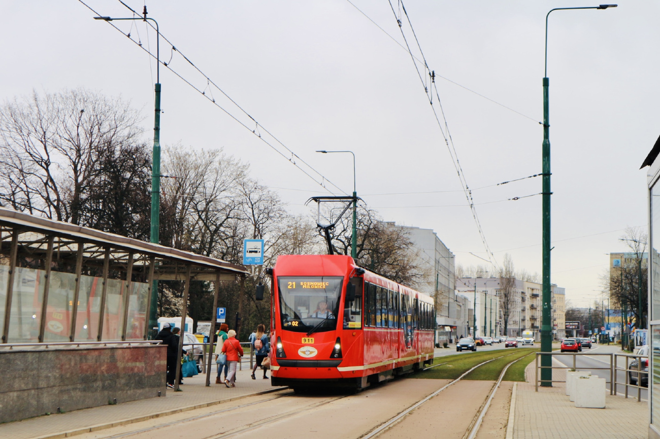 Верхнесилезская агломерация, Duewag Ptm № 911