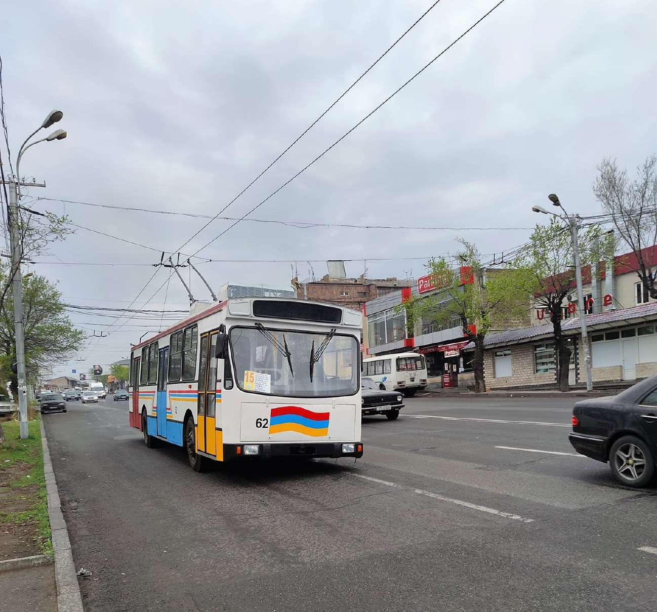 Ереван, Škoda 14Tr № 62