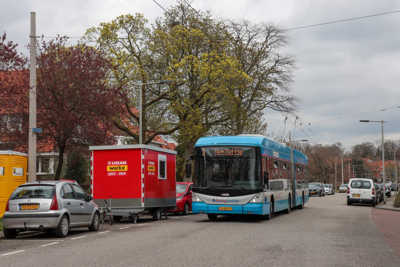 Arnhem, Hess SwissTrolley 4 (BGT-N1D) — 5257