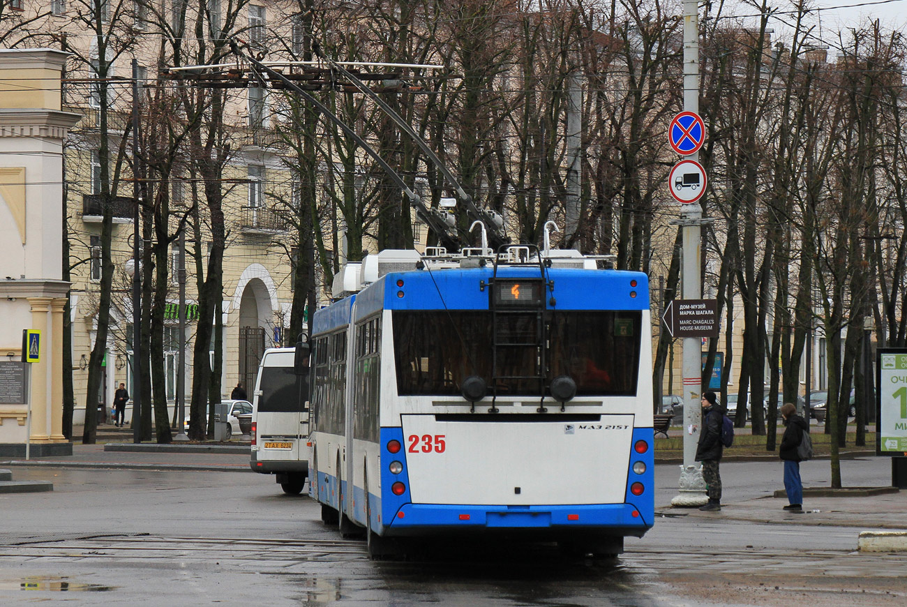Витебск, МАЗ-215Т № 235